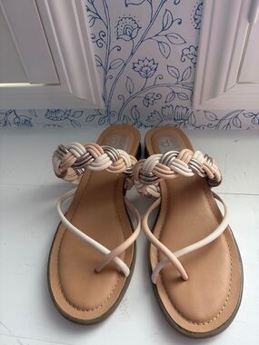 Dolce Vita cream sandals